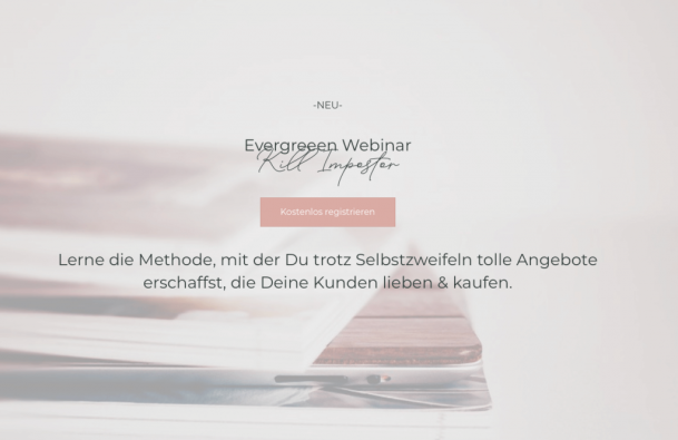 Webinar Freebie Beispiel